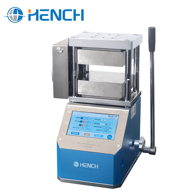 HPC-800D1/D2/DG1/DG2 가열 펠릿 프레스 10 T (500℃)