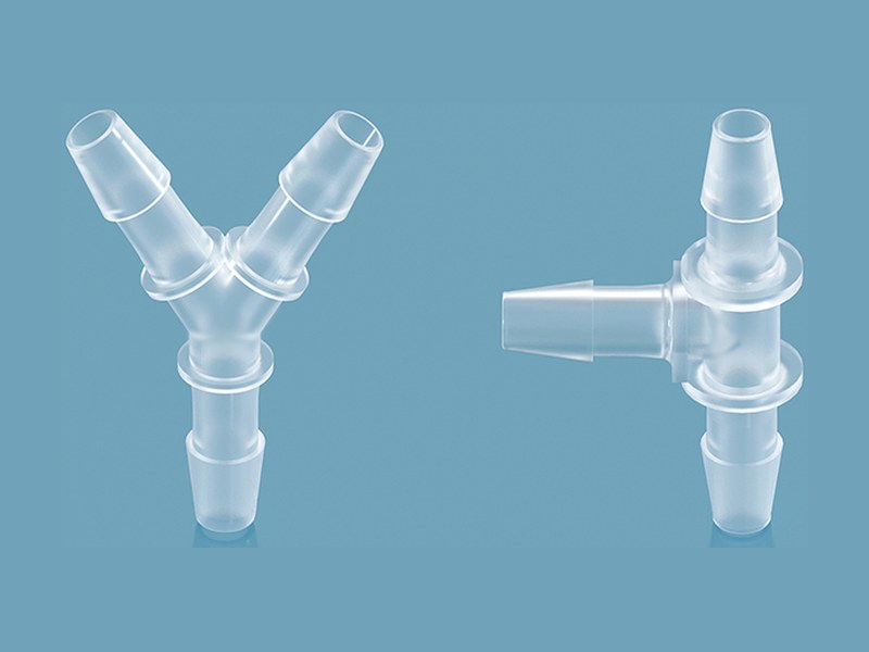 Runze Fluid 바브 T 커넥터