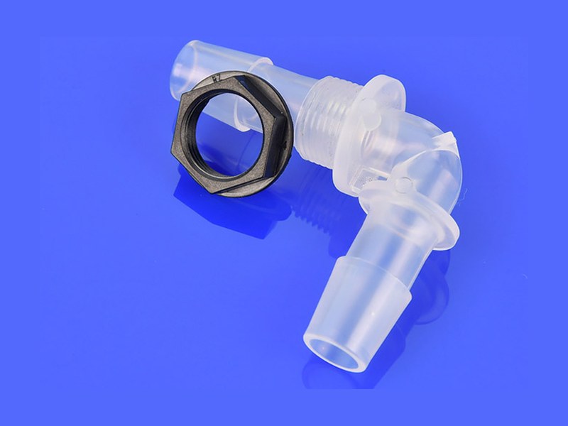 Runze Fluid 엘보 바브 벌크헤드 커넥터